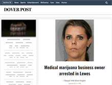 Tablet Screenshot of doverpost.com