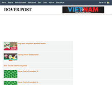 Tablet Screenshot of contests.doverpost.com